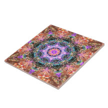 Retro marmorierte Blume farbige Hauttöne persisch