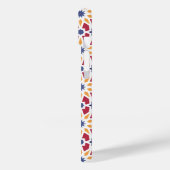 Retro marokkanisches Zellije Muster mit Namen Case-Mate iPhone Hülle (Rückseite / Links)