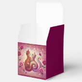 Retro Maroon Cat - Geschenkschachtel (Geöffnet)