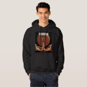 Retro-Mars-Expedition Hoodie (Vorne ganz)