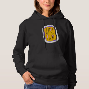 Retro-Marsch für Frauenrechte mit Girl Power Hoodie