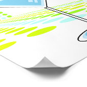 Retro Martini 8x10 Poster (Ecke)