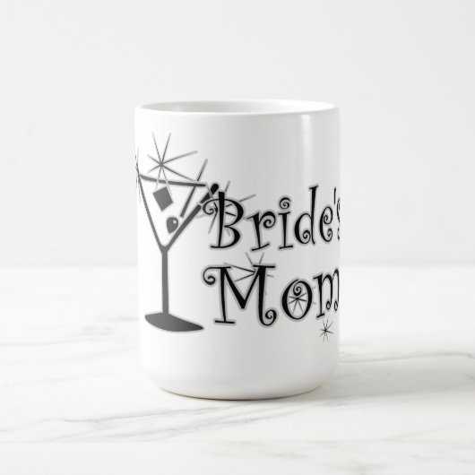 Retro Martini - Brautmutter Kaffeetasse (Mittel)
