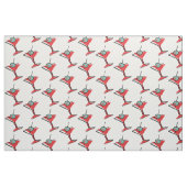 Retro Martini-Glas Stoff (Fat Quarter (45,7 x 55,9 cm))