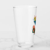 Retro Martini Madness Cheers and Biere Glas (Rechts)