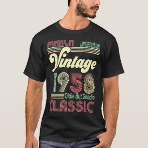 Retro März 1958 Vintag Oldie but Goodie 63. Bir T-Shirt