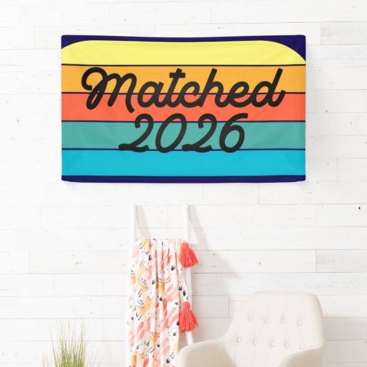 Retro Match Day 2026 Celebration Residency Banner (Insitu)
