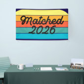 Retro Match Day 2026 Celebration Residency Banner (Messeveranstaltung)