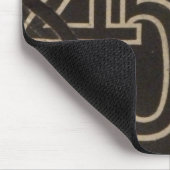 Retro Matte der Maus 45 Mousepad (Ecke)