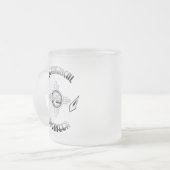 Retro Mattglastasse (Vorderseite Links)