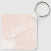 Retro Matthew 5:3 Tulips Wasserfarbe Schlüsselanhänger (Rückseite)