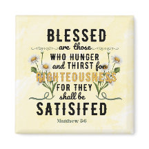 Retro Matthew 5:6 Wasserfarbe