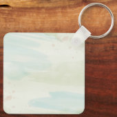 Retro Matthew 5:7 Bibelverse Schlüsselanhänger (Rückseite)