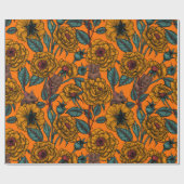 Retro Mäuse Party Packpapier (Flach)