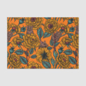 Retro-Mäuse-Party Seidenpapier (Vorderseite)