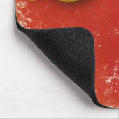 Retro-Mausepad mit schmutziger alter Sowjetunion-F Mousepad (Ecke)
