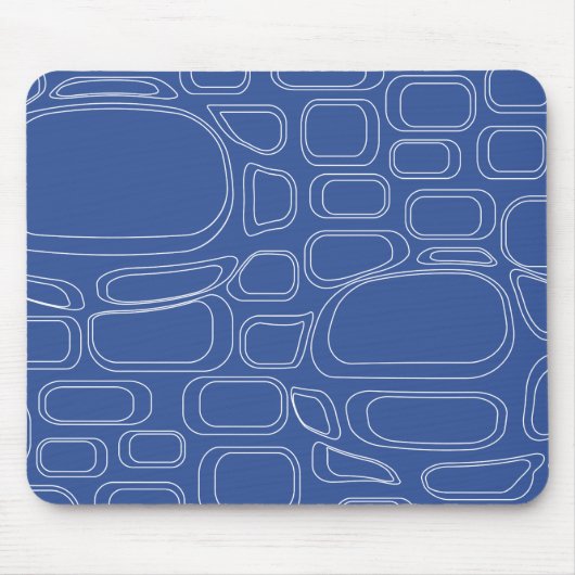 Retro-Mauspad mit Muster Mousepad (Vorne)