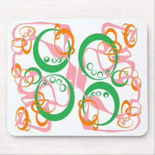 Retro Mausunterlage Mousepad