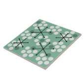 Retro MCM Dots-Größe des mittleren Jahrhunderts gr Fliese (Seite)