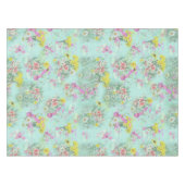Retro Meadow Classic-Blume Tischdecke (Vorderseite (Horizontal))