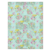 Retro Meadow Classic-Blume Tischdecke (Vorderseite)
