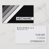 Retro-MECHANIC Visitenkarte (Vorne/Hinten)