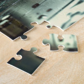 Retro Mechanics Garage der 50er Jahre Puzzle (Seite)