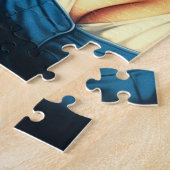 Retro-Mechaniker-Pin-up Puzzle (Seite)