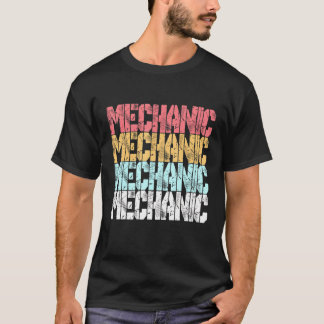 Retro-Mechanische Ausführung T-Shirt