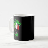 Retro Med-surg Crew Nurse Stethoscope Christmas Xm Kaffeetasse (Vorderseite Links)