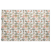 Retro Media Patterngewebe Stoff (Fat Quarter (45,7 x 55,9 cm))