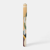 Retro-Meeresflora iPhone 16 Hülle (Rechte Seite)