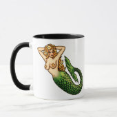 Retro Meerjungfrau Tasse (Links)