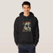 Retro Meerkat Hoodie (Vorne ganz)