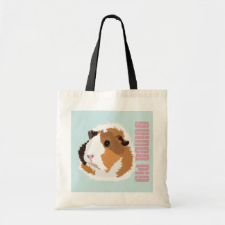 Retro Meerschweinchen "Elsie" Einkaufstasche