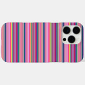 Retro-Mehrfarben-Streifen Case-Mate iPhone Hülle (Rückseite (Horizontal))