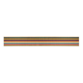 Retro-Mehrfarbig-Vintage-Streifen-Grosgrain-Band Ripsband