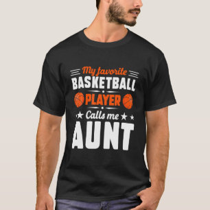 Retro Mein Lieblings-Basketball-Spieler ruft mir T T-Shirt