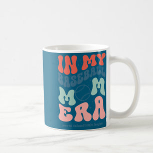 Retro meine Baseball-Mom-Ära T-Kunstwerk Kaffeetasse