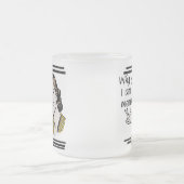Retro-Memaw-T-Shirts und Geschenke Mattglastasse (Mittel)