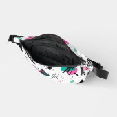 Retro Memphis Geometric Pattern Bauchtasche (Offen)