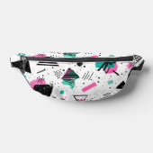 Retro Memphis Geometric Pattern Bauchtasche (Ablage )