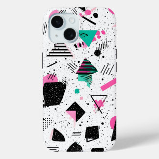 Retro Memphis Geometric Pattern Case-Mate iPhone Hülle