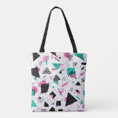Retro Memphis Geometric Pattern Tasche (Rückseite)