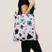 Retro Memphis Geometric Pattern Tasche (Von Nahem)