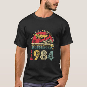 Retro Men 40. Geburtstagsgeschenk Vintag im Dezemb T-Shirt
