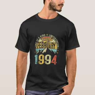 Retro Mens 30. Geburtstagsgeschenk 30 Jahre Vintag T-Shirt