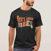 Retro Menu2019s Choir Vibes Teacher Women Kids T-Shirt (Vorderseite)