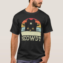 Retro Meowdy Cat Meme Funny Cowboy Cat Hat Geschen