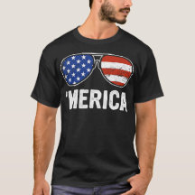 Retro Merica Sonnenbrille USA Flag 4. Juli Jungs